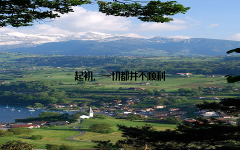 起初, 一切都并不顺利