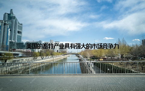 美国的畜牧产业具有强大的市场竞争力