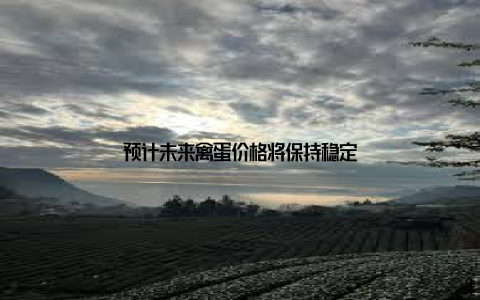 预计未来禽蛋价格将保持稳定